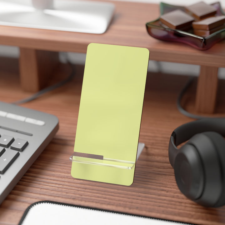 Phone Stand, Soothing Vanilla Yellow Design for Iphones 16, Iphone 15, 14, 13, 12 Samsung Galaxy S24, S23, S22, S21 and Google Pixel 8 - Studio40ParkLane
