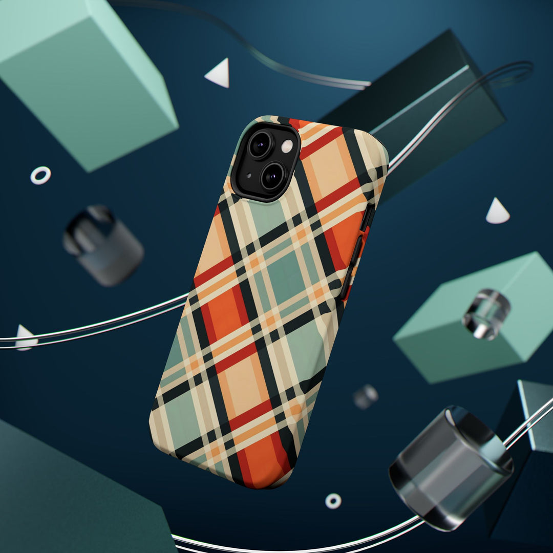 Checkered Plaid Magsafe Gift for Her Cute Phone Case for Iphone, | iPhone 16 | iPhone 15 Pro Max, Iphone 14 Pro Max, 13 12 11 10 9 8 7 - Studio40ParkLane
