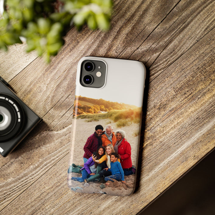 Slim Custom Personalized Family Photo Phone Cases for Iphone 16 | iPhone 15 Case | iPhone 15 Pro Max Case, Iphone 14, Iphone 14 Pro Max, Iphone 13, Slim - Studio40ParkLane