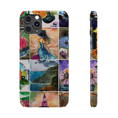 Travel Coquette Collage Slim Cute Phone Cases for Iphone  | iPhone 15 Case | iPhone 15 Pro Max Case, Iphone 14, Iphone 14 Pro Max, Iphone 13