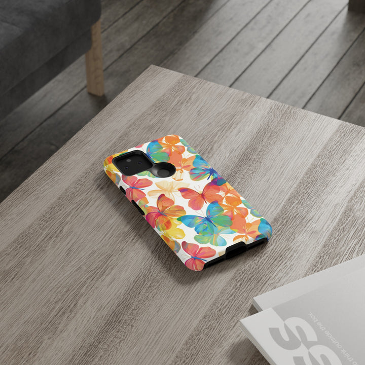 Cute Samsung Case | Cool Iphone Case | Summer Bright Butterflies, Samsung S24, S23, S22, S21, IPhone 15 Case | Iphone 14 Case, Iphone 13 Case - Studio40ParkLane