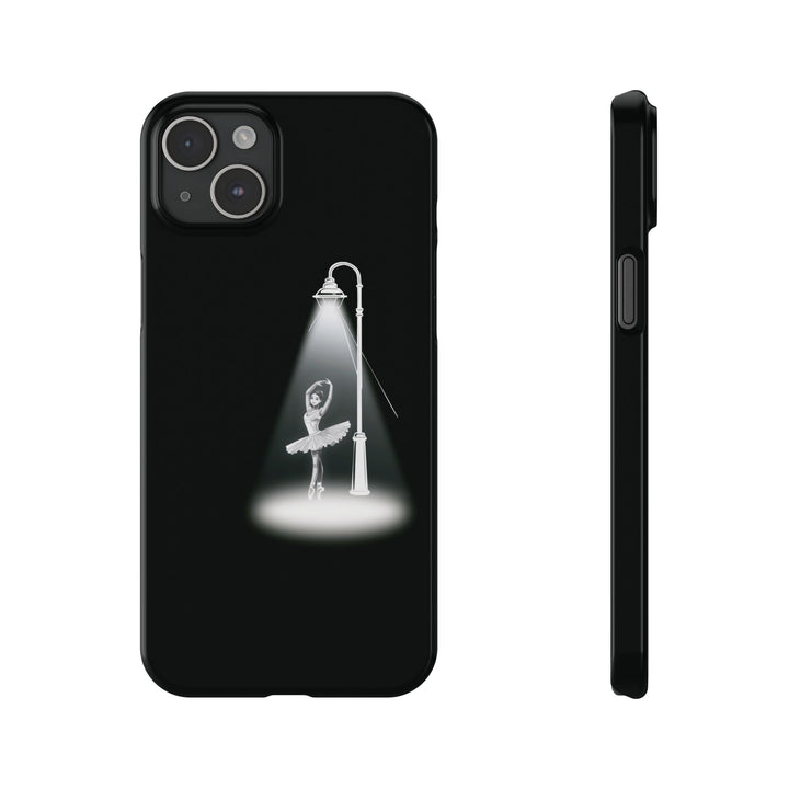 Slim Ballet Dancer Spotlight Gift for Her Cute Phone Cases for Iphone 16 Pro Max | iPhone 15 Case | iPhone 15 Pro Max Case, Iphone 14, 13, 12, 11, 10, 8, 7 - Studio40ParkLane