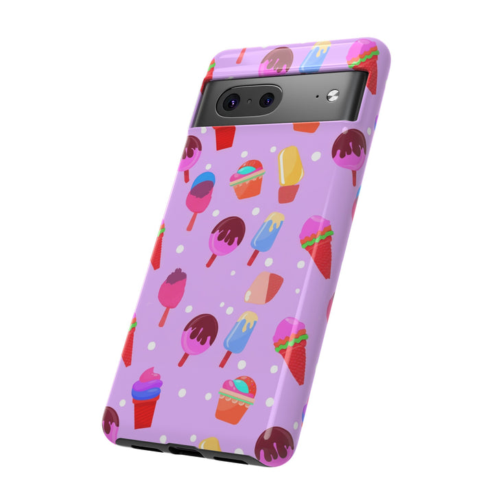Cute Samsung Case | Cool Iphone Case | Summer Pink Ice - Cream, Samsung S24, S23, S22, S21, IPhone 15 Case | Iphone 14 Case, Iphone 13 Case - Studio40ParkLane