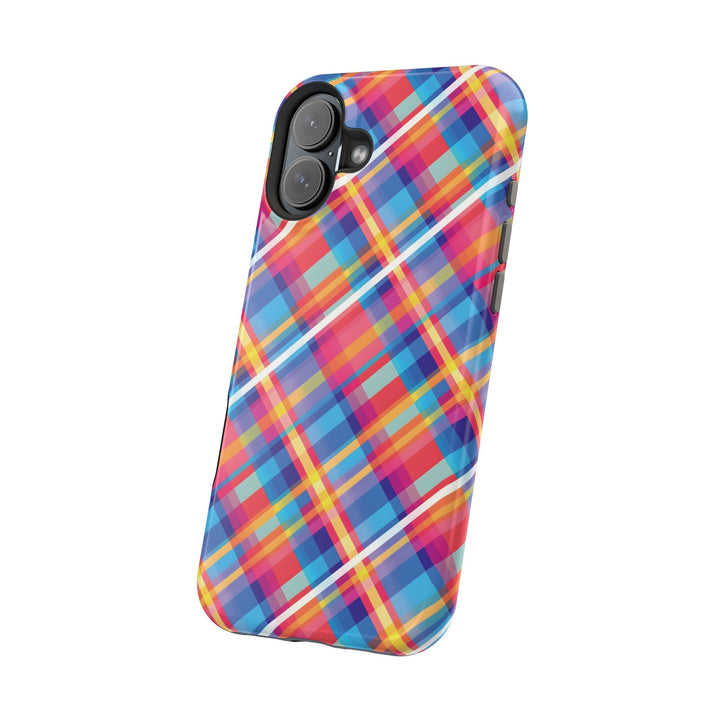 Checkered Plaid Magsafe Gift for Her Cute Phone Case for Iphone, | iPhone 16 | iPhone 15 Pro Max, Iphone 14 Pro Max, 13 12 11 10 9 8 7 - Studio40ParkLane