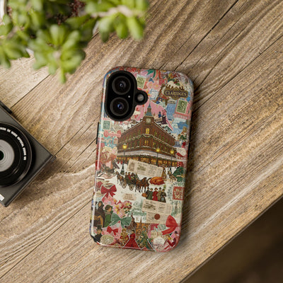 Aesthetic Tough London Coquette Collage Premium Phone Case - For iPhone 17 Pro Max iPhone 16 Pro iPhone 15 Iphone 14 Plus 13 Pro 12 11 10 XR - Studio40ParkLane