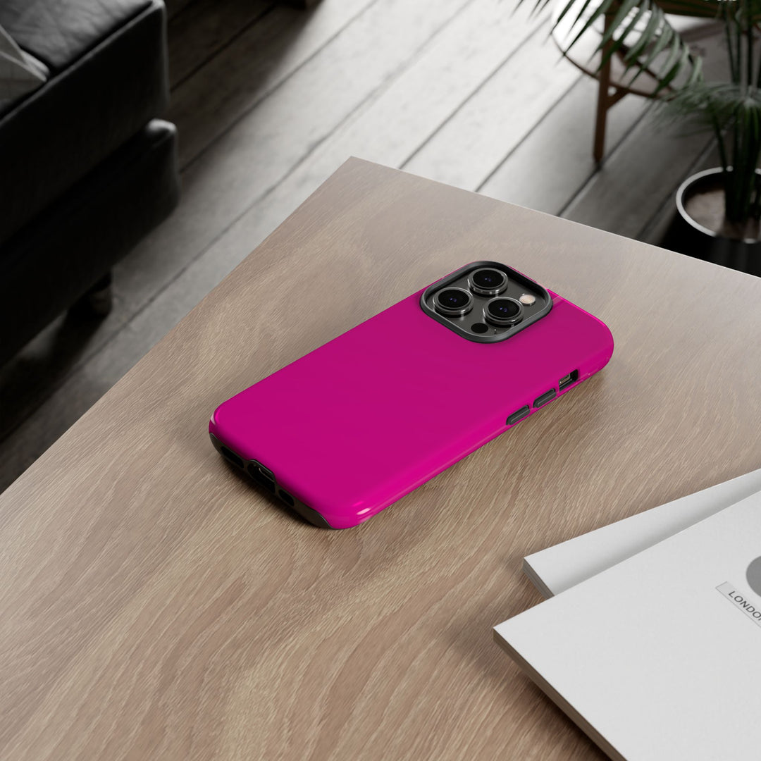 Cute Fun Cool Bright Pink Phone Case for, Samsung Galaxy S24, S23, S22, S21, IPhone 16 Case | Iphone 15, Iphone 14, IPhone 13 Case - Studio40ParkLane