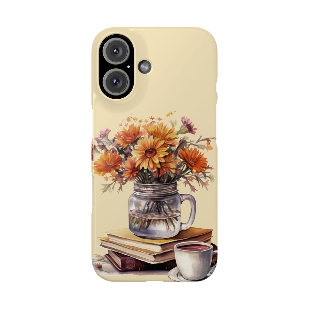 Slim Fall Autumn Leaves Cute Phone Cases for Iphone 16 | iPhone 15 Case | iPhone 15 Pro Max Case, Iphone 14, Iphone 14 Pro Max, Iphone 13, Slim Mom Dad Gift - Studio40ParkLane