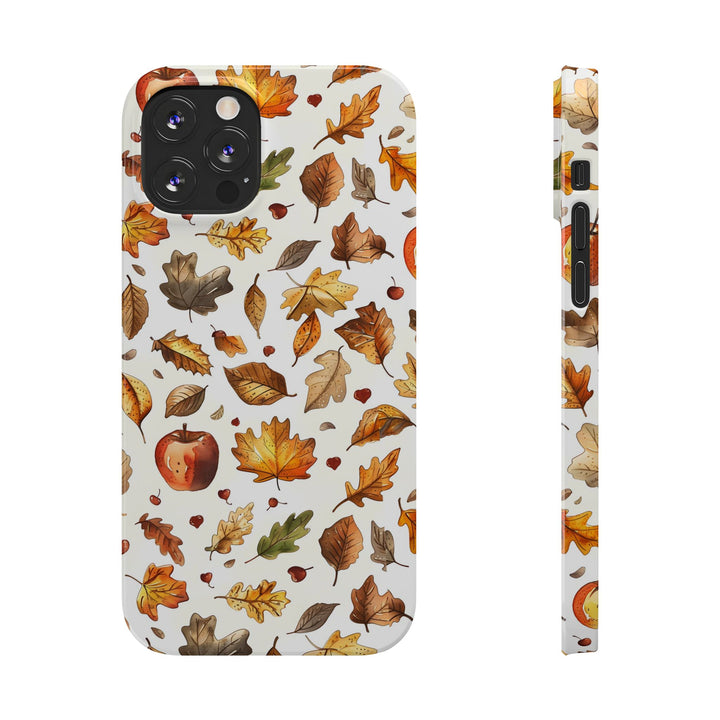 Slim Fall Autumn Leaves Gift for Her Cute Phone Cases for Iphone 16 | iPhone 15 Case | iPhone 15 Pro Max Case, Iphone 14, Iphone 14 Pro Max, Iphone 13, Slim - Studio40ParkLane