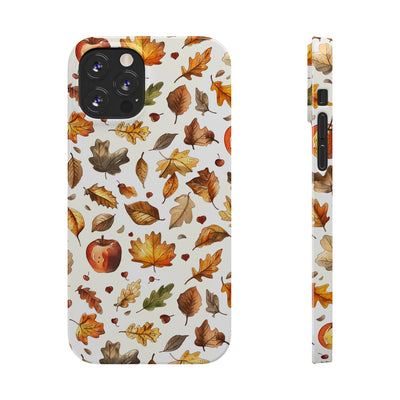 Slim Fall Autumn Leaves Gift for Her Cute Phone Cases for Iphone 16 | iPhone 15 Case | iPhone 15 Pro Max Case, Iphone 14, Iphone 14 Pro Max, Iphone 13, Slim