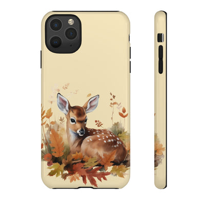 Autumn Fall Deer Gift for Her Cute Phone Case for, Samsung Galaxy S24, S23, S22, S21, IPhone 16 Case | Iphone 15, Iphone 14, IPhone 13 Case