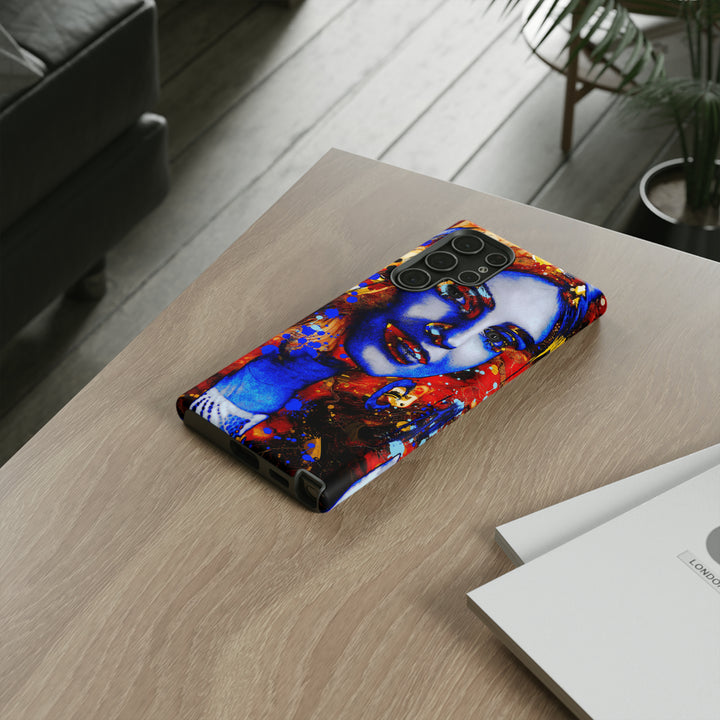 Cute Samsung Phone Case | Aesthetic Samsung Phone Case | Galaxy S23, S22, S21, S20 | Marble Splash Face, Protective Phone Case - Studio40ParkLane