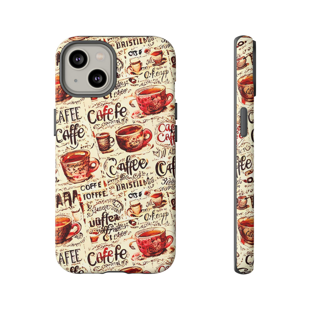 Impact Resistant, Paris Bistro Cafe, Cute Phone Cases for Samsung S24, S23, S22, S21, IPhone 15 pro Iphone 14 pro Iphone 13 IPhone 12 Iphone 11 - Studio40ParkLane