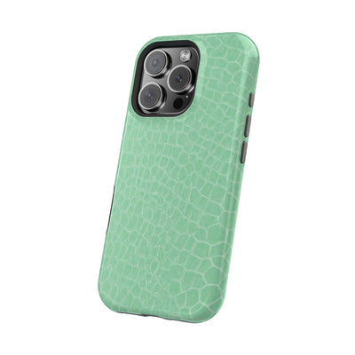 Non Leather Mint Color Pattern Magsafe Cute Phone Case for Iphone Gift for Her, | iPhone 15 Case | iPhone 15 Pro Max Case, Iphone 14, Iphone 14 Pro Max, Iphone 13, Iphone 16 - Studio40ParkLane