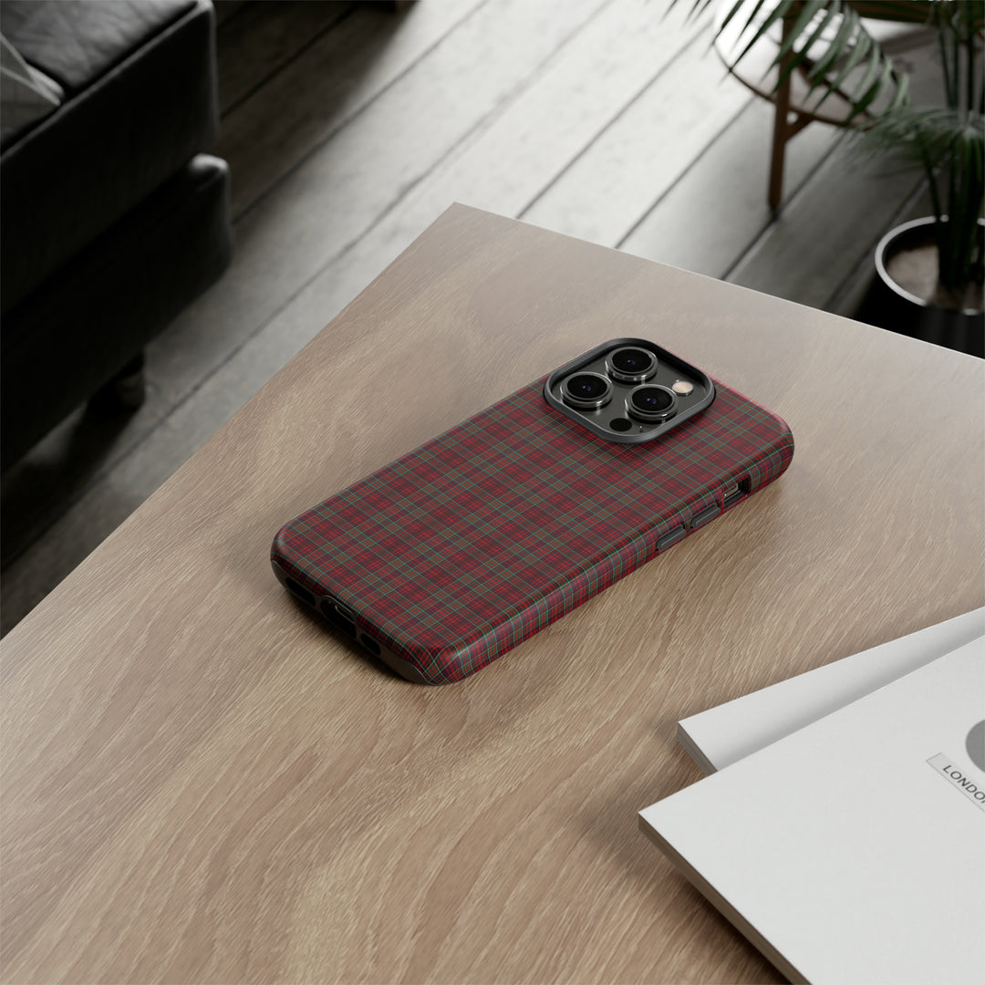 Cute IPhone Case | iPhone 15 Case | iPhone 15 Pro Max Case, Iphone 14 Case, Iphone 14 Pro Max Case IPhone Case for Art Lovers, MacDonald Tartan - Studio40ParkLane