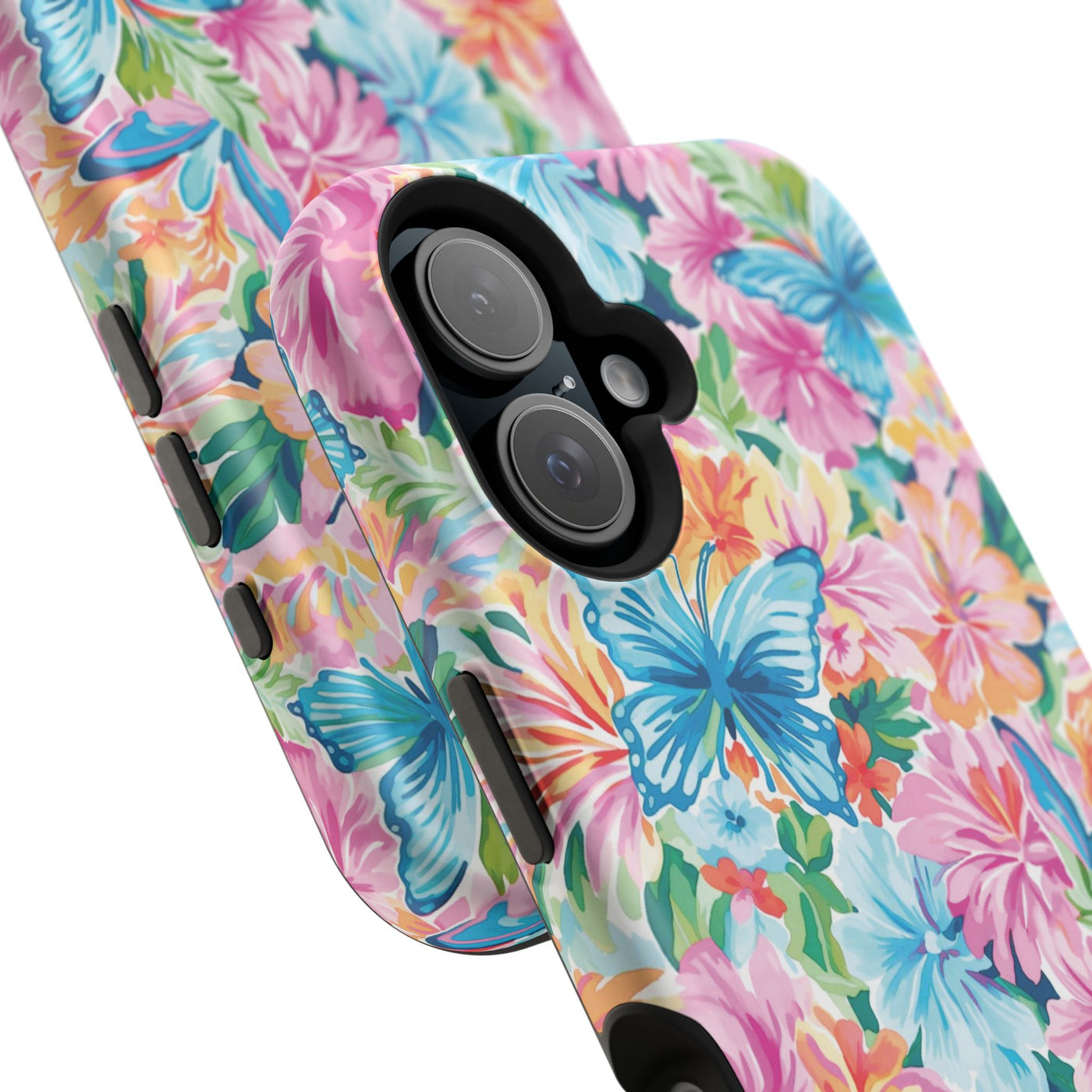 Butterflies Flowers Magsafe Cute Phone Case for Iphone Gift for Her, iPhone 16 Case iPhone 15 Pro Max Case, Iphone 14, Iphone 14 Pro Max, 13, 12