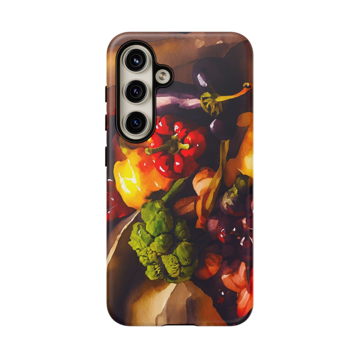 Impact Resistant, Fall Farm Vegetables, Cute Phone Cases for Samsung S24, S23, S22, S21, IPhone 15 pro Iphone 14 pro Iphone 13 IPhone 12 Iphone 11