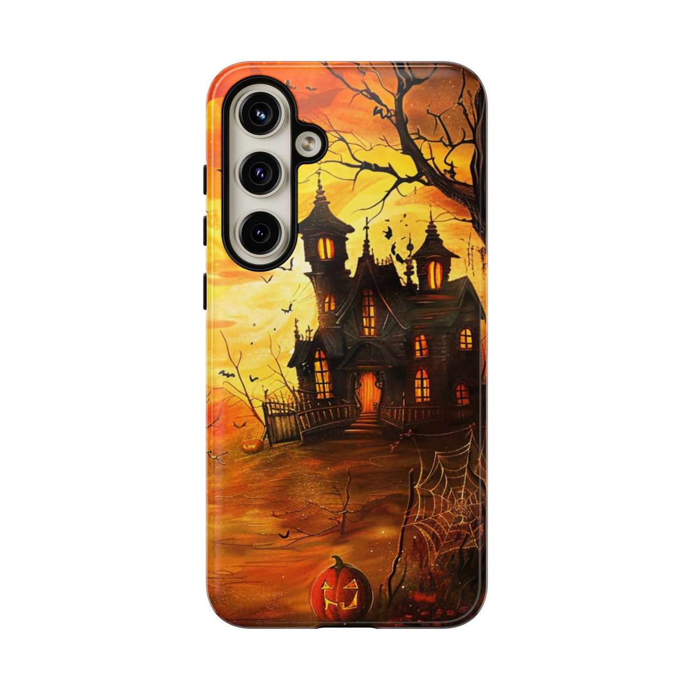 Halloween Spooky Impact Resistant, Cute Phone Cases for Samsung S24, S23, S22, S21, IPhone 15 pro Iphone 14 pro Iphone 13 IPhone 12 Iphone 11