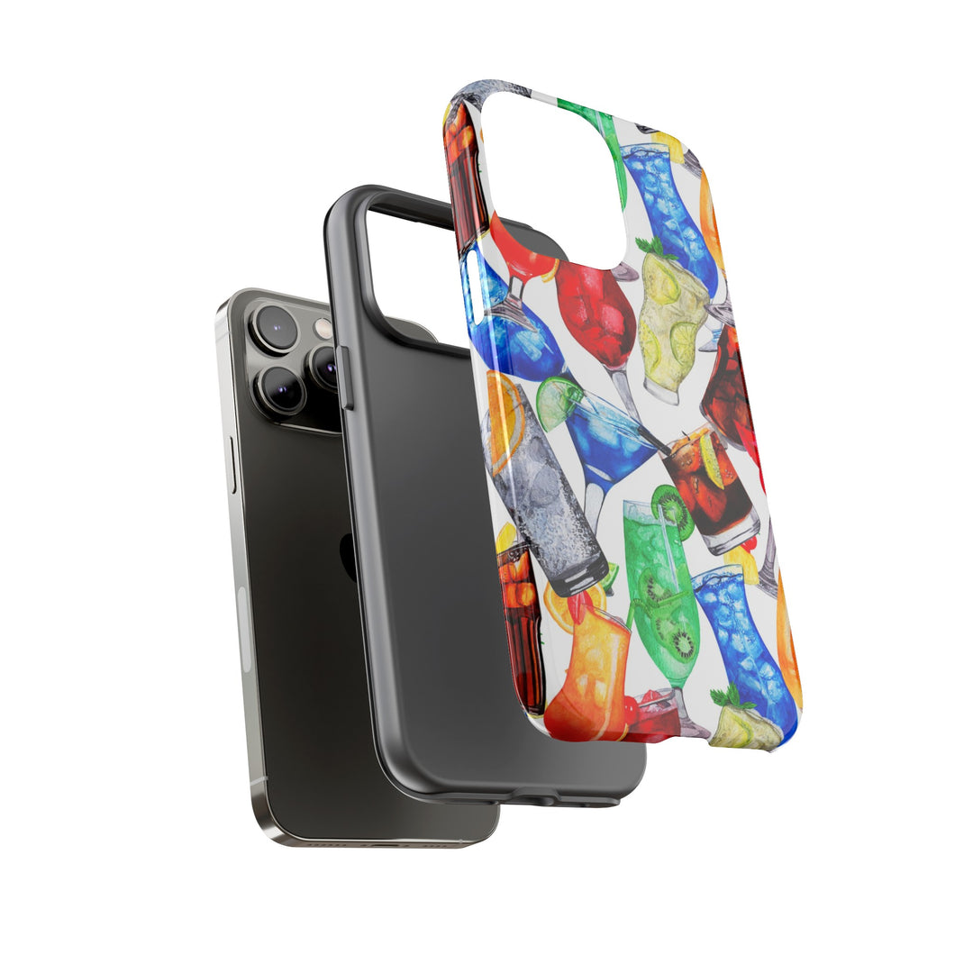 Cute Samsung Case | Cool Iphone Case | Summer Fruit Cocktail, Samsung S24, S23, S22, S21, IPhone 15 Case | Iphone 14 Case, Iphone 13 Case - Studio40ParkLane