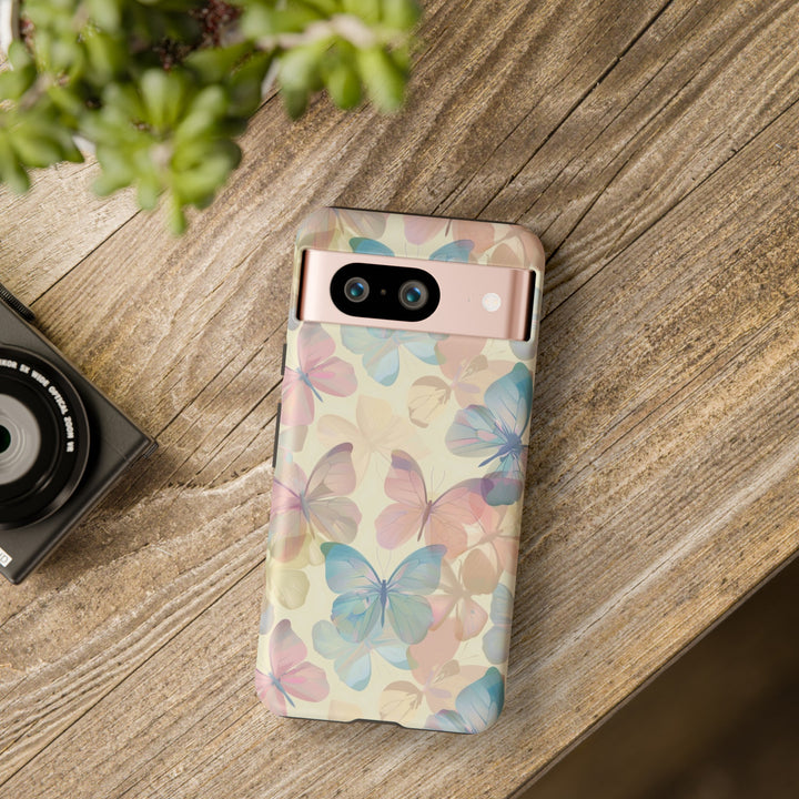 Cute Samsung Case | Cool Iphone Case | Summer Pastel Butterflies, Samsung S24, S23, S22, S21, IPhone 15 Case | Iphone 14 Case, Iphone 13 Case - Studio40ParkLane