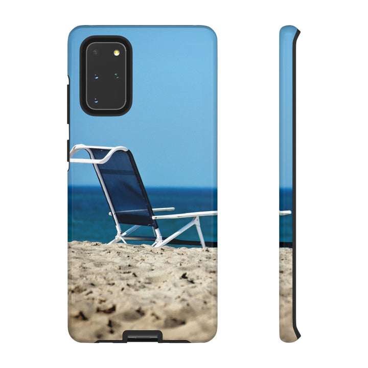 Cute Samsung Case | Cool Iphone Case | Summer Blue Beach Chair, Samsung S24, S23, S22, S21, IPhone 15 Case | Iphone 14 Case, Iphone 13 Case - Studio40ParkLane
