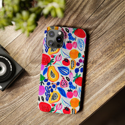 Slim Summer Fruit Cute Phone Cases for Iphone 16 Case | iPhone 15 Case | iPhone 15 Pro Max Case, Iphone 14, Iphone 14 Pro Max, Iphone 13