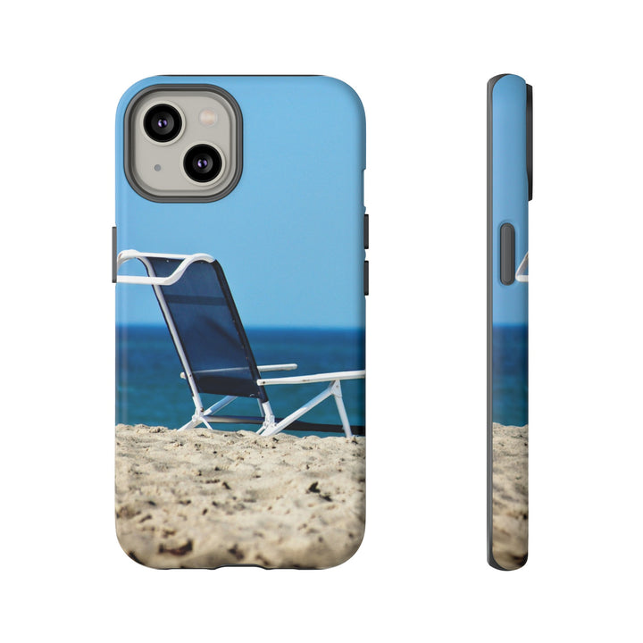 Cute Samsung Case | Cool Iphone Case | Summer Blue Beach Chair, Samsung S24, S23, S22, S21, IPhone 15 Case | Iphone 14 Case, Iphone 13 Case - Studio40ParkLane