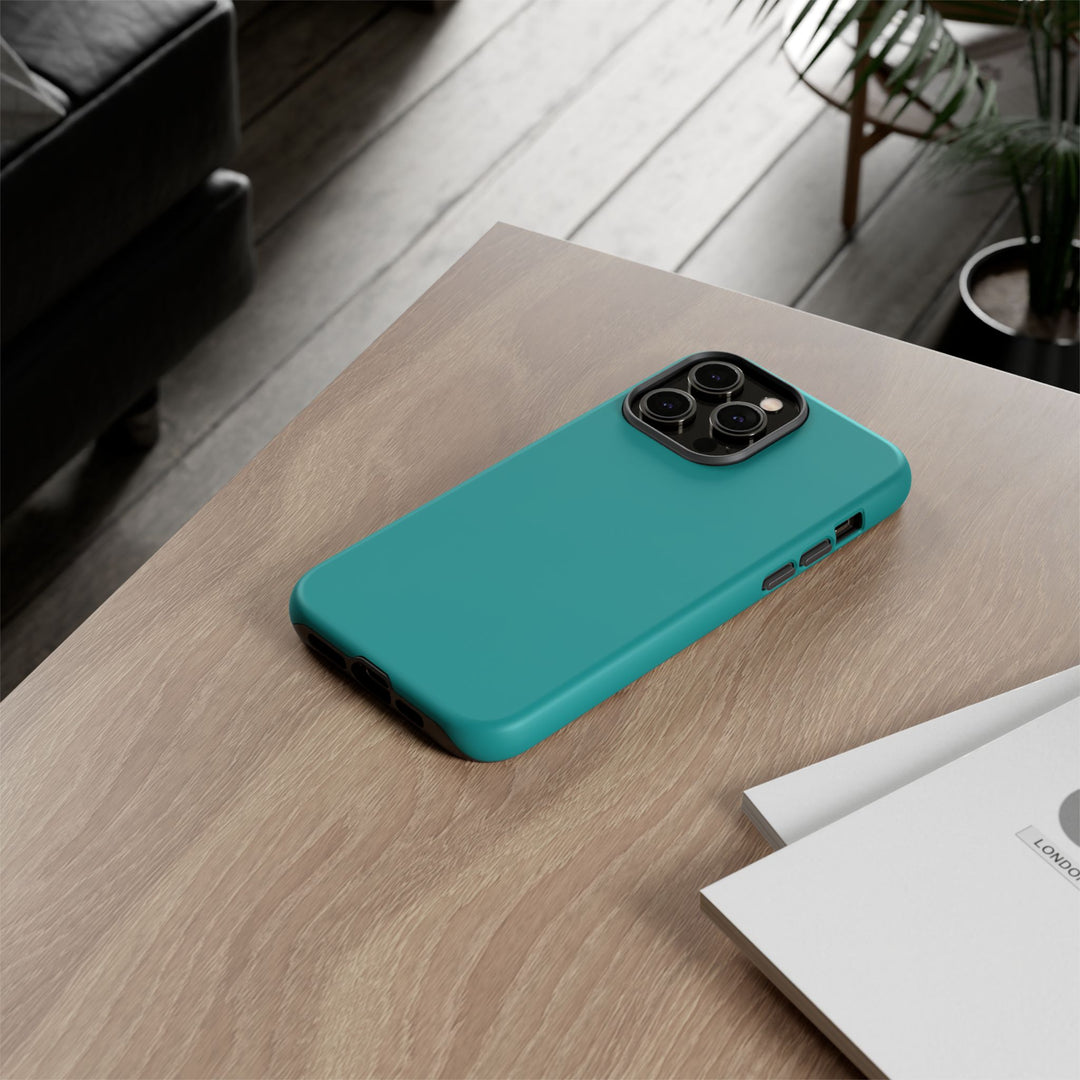 Premium Tough Turquoise Blue Gift for Her Cute Phone Cases for Samsung S25 S24, S23, S22, S21, Iphone, 16, 15, 14, 13 Pro Max Ultra - Studio40ParkLane