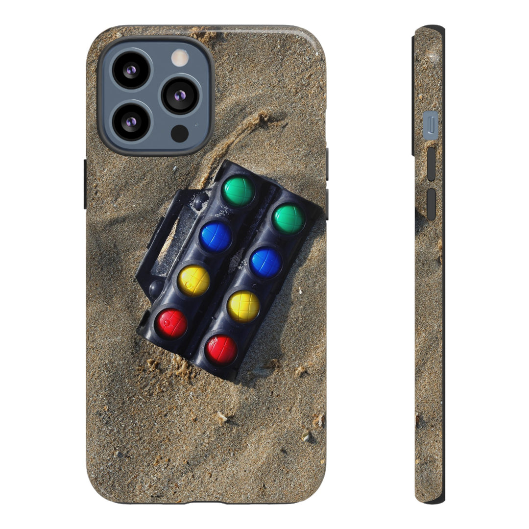 Impact Resistant, Boules Bocce Beach, Cute Phone Cases for Samsung S24, S23, S22, S21, IPhone 15 pro Iphone 14 pro Iphone 13 IPhone 12 Iphone 11 - Studio40ParkLane
