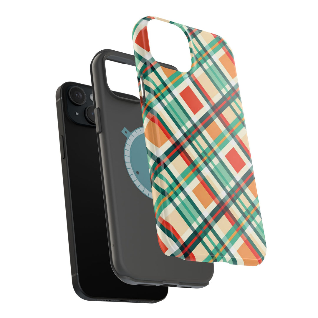 Checkered Plaid Magsafe Gift for Her Cute Phone Case for Iphone, | iPhone 16 | iPhone 15 Pro Max, Iphone 14 Pro Max, 13 12 11 10 9 8 7 - Studio40ParkLane