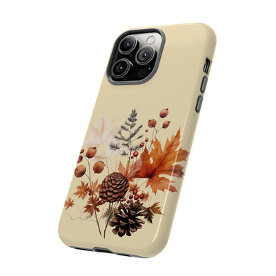 Fall Leaves Foliage Cute Phone Case for, Samsung Galaxy S24, S23, S22, S21, IPhone 16 Case | Iphone 15, Iphone 14, IPhone 13 Case Mom Dad Gift