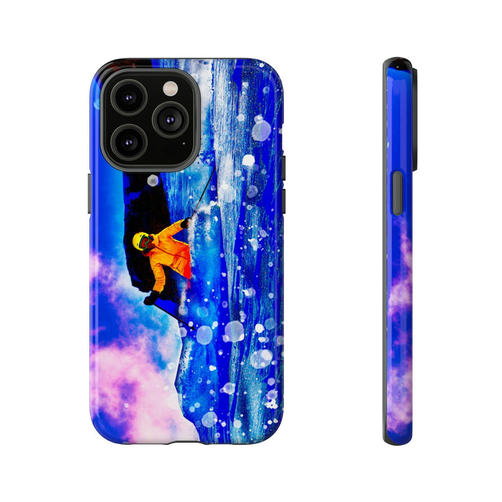 Cute IPhone Case | iPhone 15 Case | iPhone 15 Pro Max Case, Iphone 14 Case, Iphone 14 Pro Max Case IPhone Case for Art Lovers, Skier Mountain - Studio40ParkLane