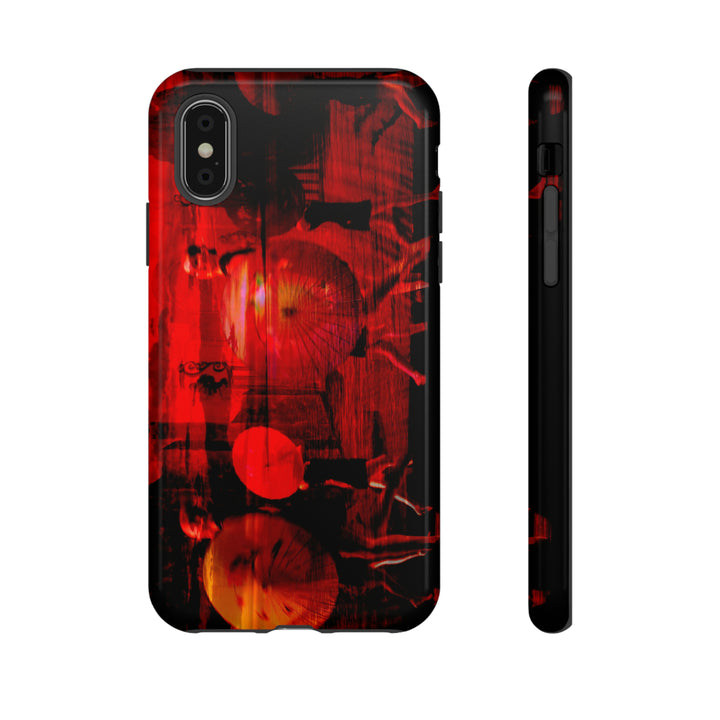 Cute IPhone Case | iPhone 15 Case | iPhone 15 Pro Max Case, Iphone 14 Case, Iphone 14 Pro Max Case IPhone Case for Art Lovers, Sunset Dance Red - Studio40ParkLane
