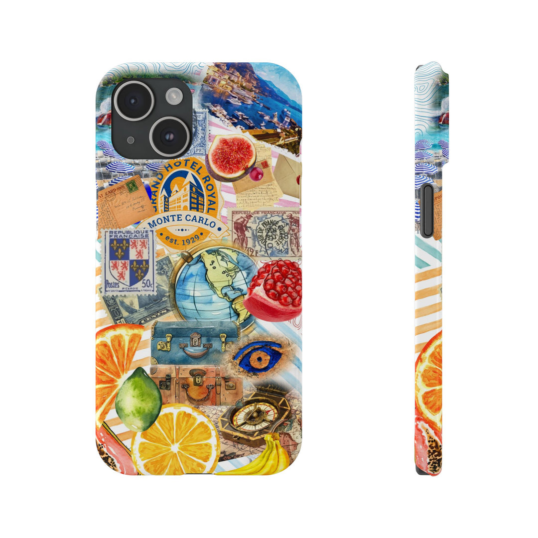 Slim Trendy French Coquette Collage Gift for Her Cute Phone Cases for Iphone 16 Cases | iPhone 15 Case | iPhone 15 Pro Max Case, Iphone 14 Case, Iphone 13, Slim - Studio40ParkLane