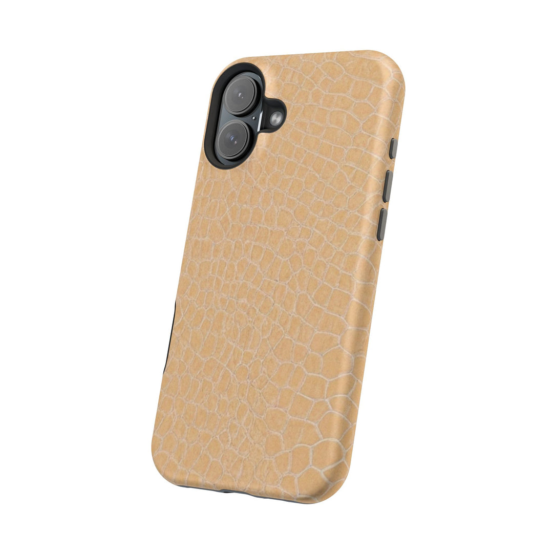 Non Leather Beige Color Pattern Magsafe Cute Phone Case for Iphone Gift for Her, | iPhone 15 Case | iPhone 15 Pro Max Case, Iphone 14, Iphone 14 Pro Max, Iphone 13, Iphone 16 - Studio40ParkLane