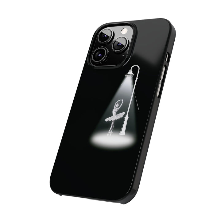 Slim Ballet Dancer Spotlight Gift for Her Cute Phone Cases for Iphone 16 Pro Max | iPhone 15 Case | iPhone 15 Pro Max Case, Iphone 14, 13, 12, 11, 10, 8, 7 - Studio40ParkLane