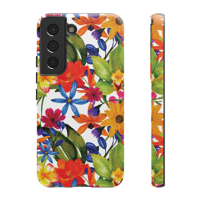 Premium Tough Spring Flowers Cute Phone Cases for Samsung S24, S23, S22, S21, S20, Plus and Ultra, Iphone 16 Pro Max,15, 14, 13, 12, 11, 10 - Studio40ParkLane