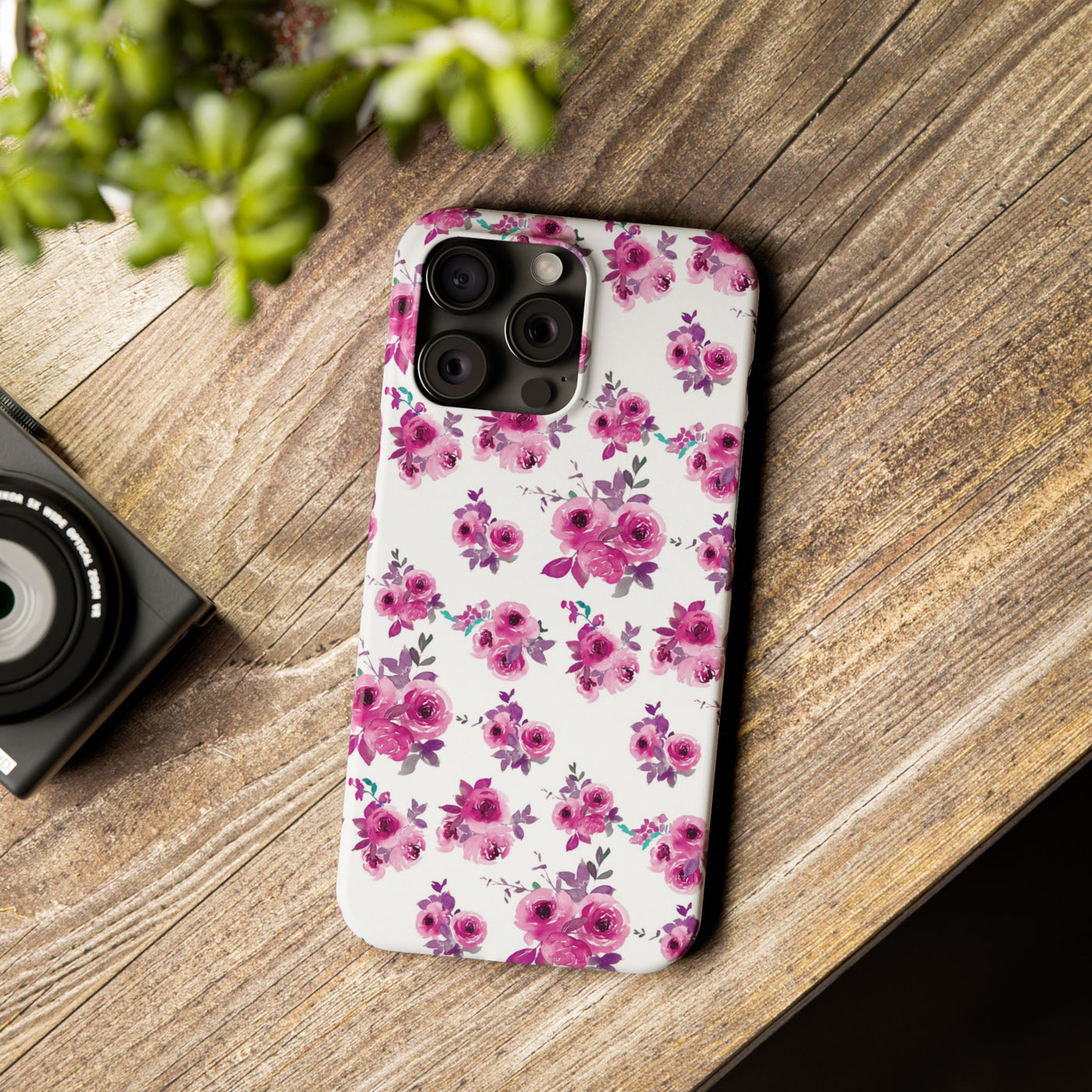 Slim Spring Flowers Gift for Her Cute Phone Cases for Iphone 16 Pro Max | iPhone 15 Case | iPhone 15 Pro Max Case, Iphone 14, 13, 12, 11, 10, 8, 7 - Studio40ParkLane
