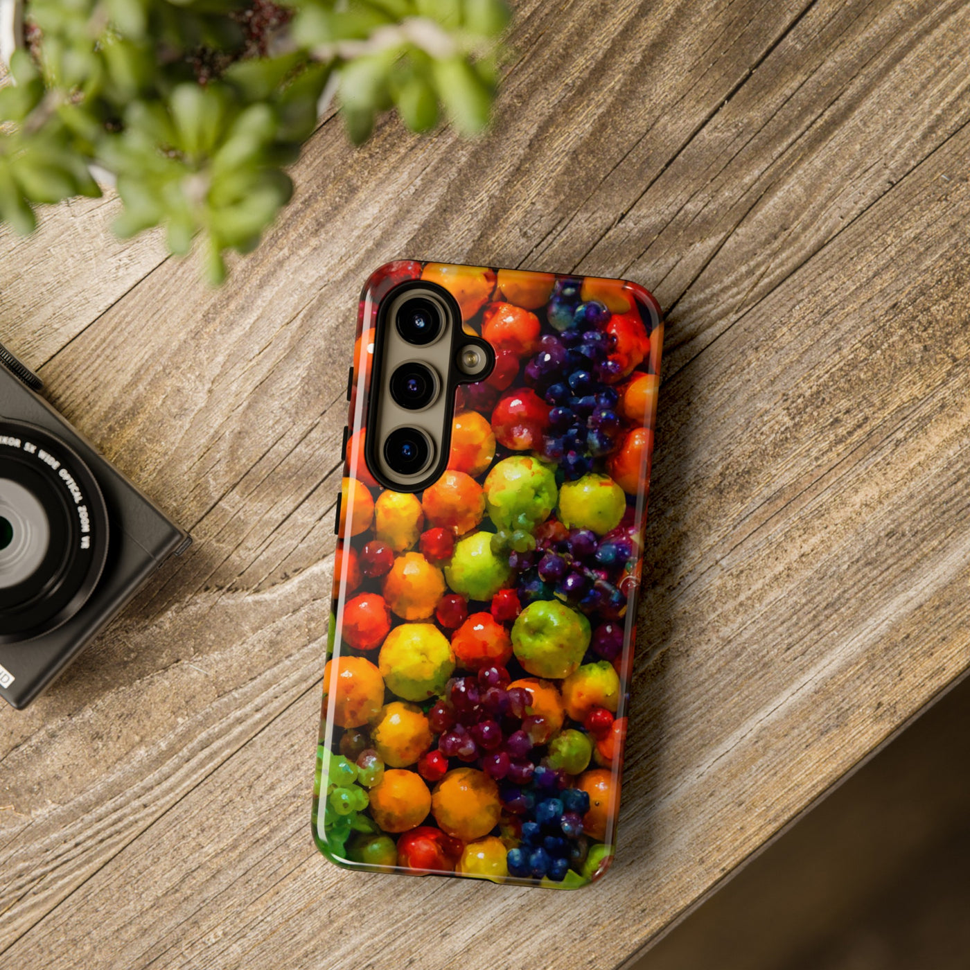 Impact Resistant, Fall Fruit, Cute Phone Cases for Samsung S24, S23, S22, S21, IPhone 15 pro Iphone 14 pro Iphone 13 IPhone 12 Iphone 11