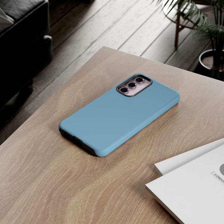 Premium Tough Sky Baby Blue Gift for Her Cute Phone Cases for Samsung S25 S24, S23, S22, S21, Iphone, 16, 15, 14, 13 Pro Max Ultra - Studio40ParkLane