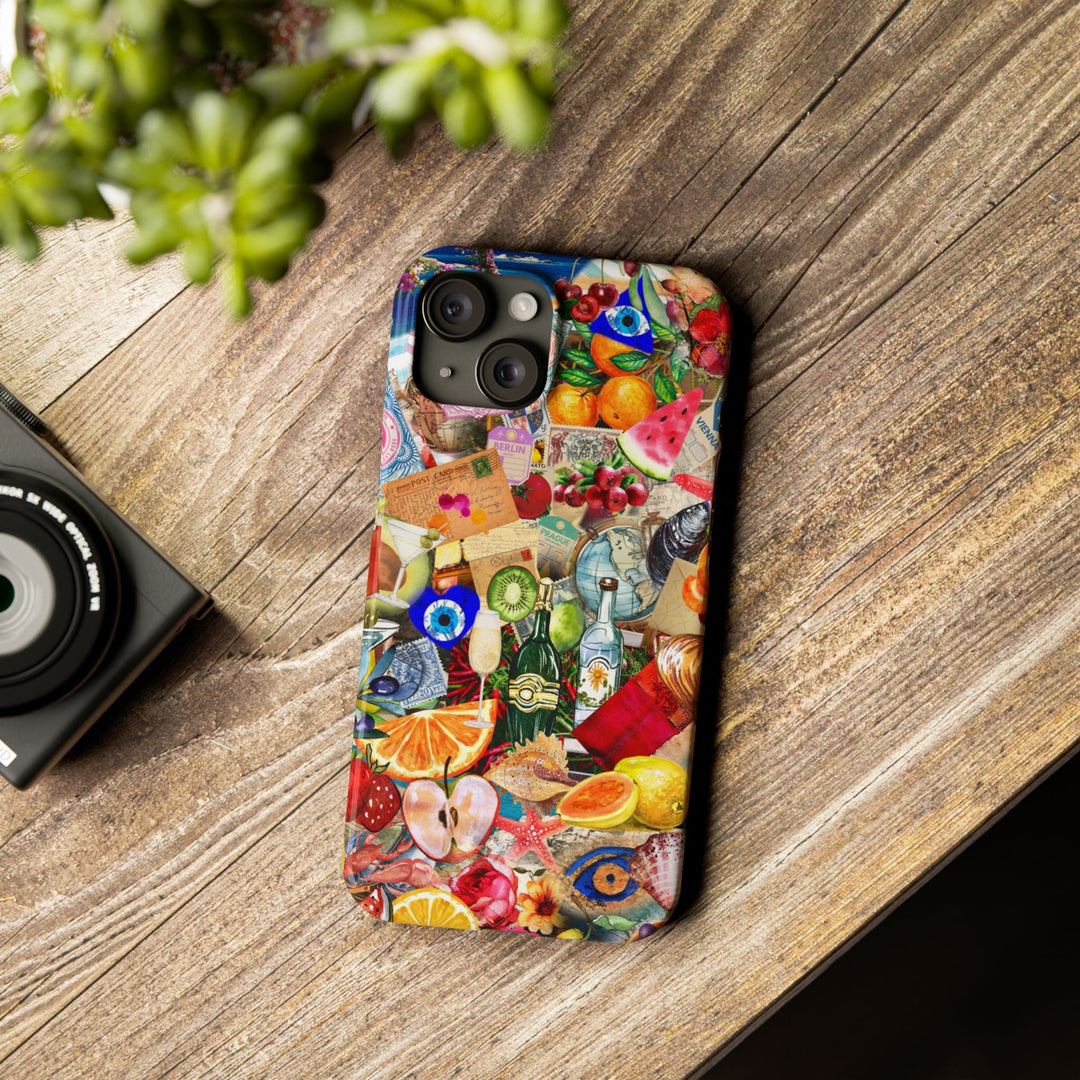 Slim Fall Coquette Collage Cute Phone Cases for Iphone 16 | iPhone 15 Case | iPhone 15 Pro Max Case, Iphone 14, Iphone 14 Pro Max, Iphone 13, Slim - Studio40ParkLane