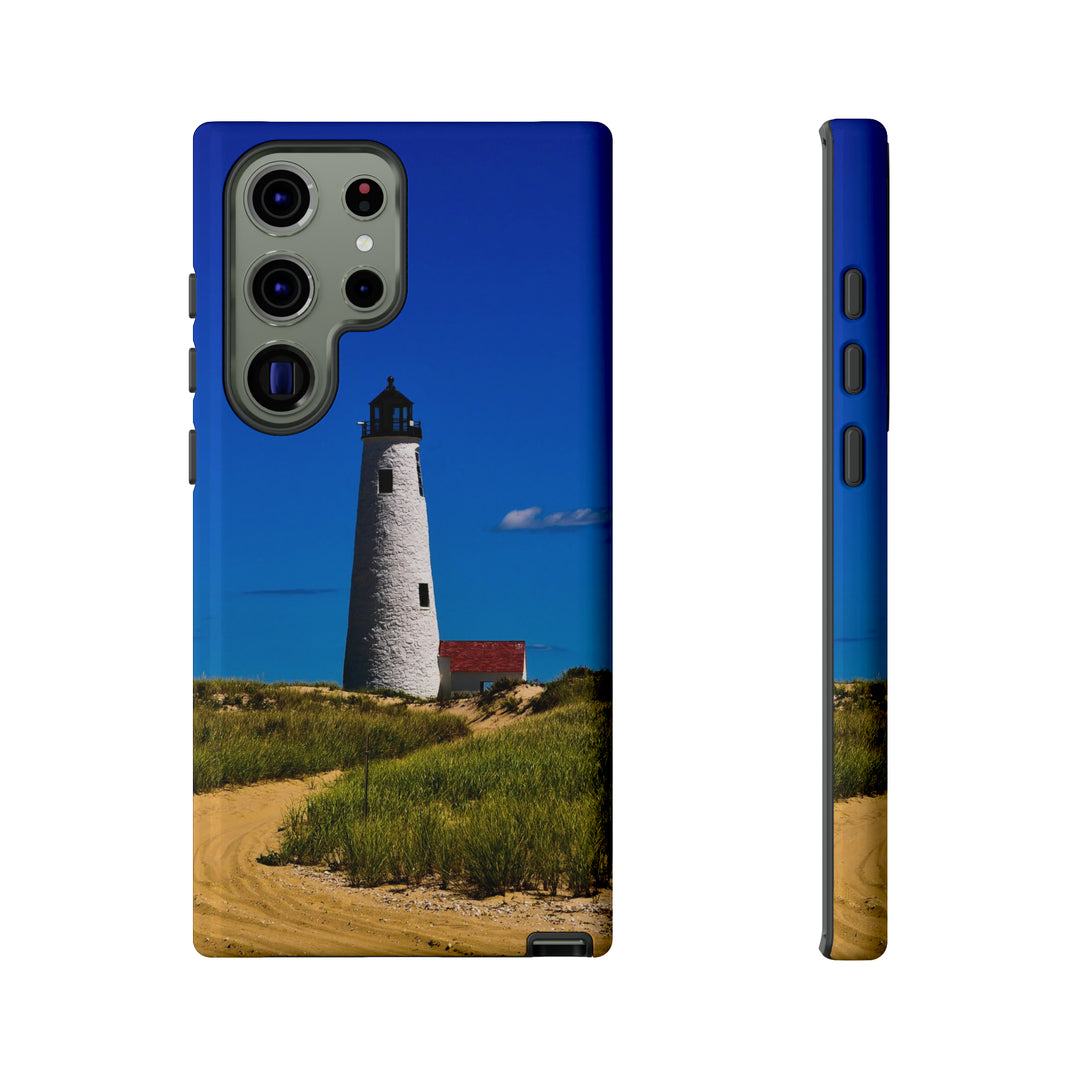 Cute Samsung Phone Case | Aesthetic Samsung Phone Case | Lighthouse Beach | Galaxy S23, S22, S21, S20 | Luxury Double Layer | Cool - Studio40ParkLane