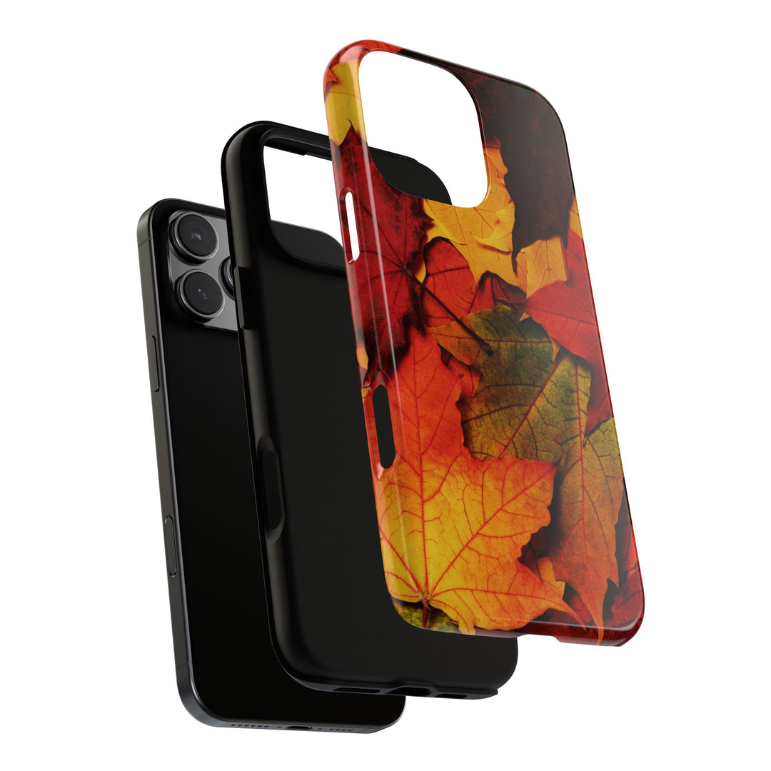 Autumn Fall Leaves Gift Cute Phone Case for, Samsung Galaxy S24, S23, S22, S21, IPhone 16 Case | Iphone 15, Iphone 14, IPhone 13 Case Mom Dad Gift - Studio40ParkLane