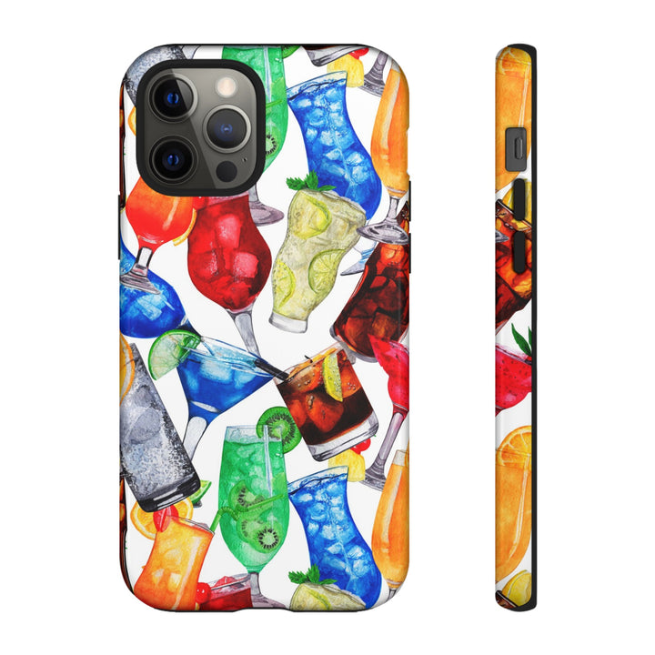 Cute Samsung Case | Cool Iphone Case | Summer Fruit Cocktail, Samsung S24, S23, S22, S21, IPhone 15 Case | Iphone 14 Case, Iphone 13 Case - Studio40ParkLane