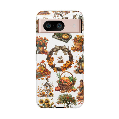 Impact Resistant, Fall Leaves Collage, Cute Phone Cases for Samsung S24, S23, S22, S21, IPhone 15 pro Iphone 14 pro Iphone 13 IPhone 12 Iphone 11