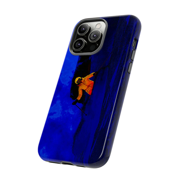 Cute IPhone Case | iPhone 15 Case | iPhone 15 Pro Max Case, Iphone 14 Case, Iphone 14 Pro Max Case IPhone Case for Art Lovers, Skier Mountain Night - Studio40ParkLane