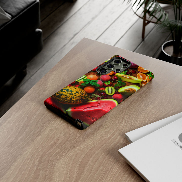 Fall Fruit Collage Cute Phone Case for, Samsung Galaxy S24, S23, S22, S21, IPhone 16 Case | Iphone 15, Iphone 14, IPhone 13 Case Mom Dad Gift - Studio40ParkLane