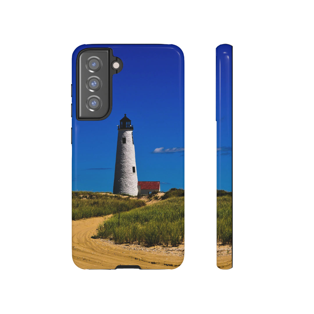Cute Samsung Phone Case | Aesthetic Samsung Phone Case | Lighthouse Beach | Galaxy S23, S22, S21, S20 | Luxury Double Layer | Cool - Studio40ParkLane