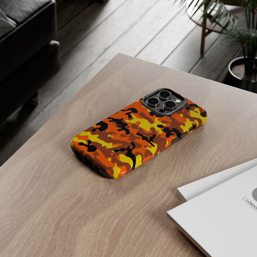 Cute IPhone Case | iPhone 15 Case | iPhone 15 Pro Max Case, Iphone 14 Case, Iphone 14 Pro Max Case IPhone Case for Art Lovers, Fall Camo - Studio40ParkLane