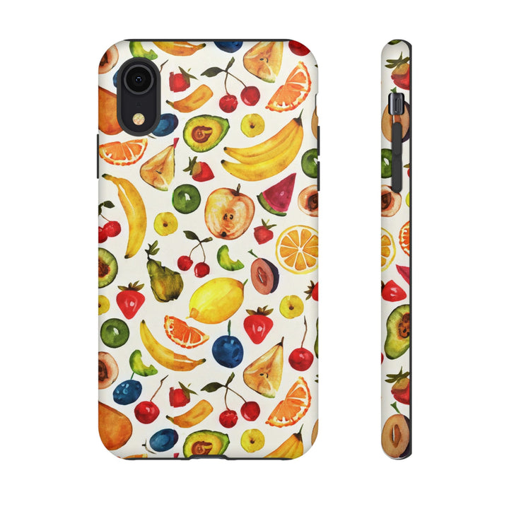Impact Resistant, Mixed Fruits, Cute Phone Cases for Samsung S24, S23, S22, S21, IPhone 15 pro Iphone 14 pro Iphone 13 IPhone 12 Iphone 11 - Studio40ParkLane