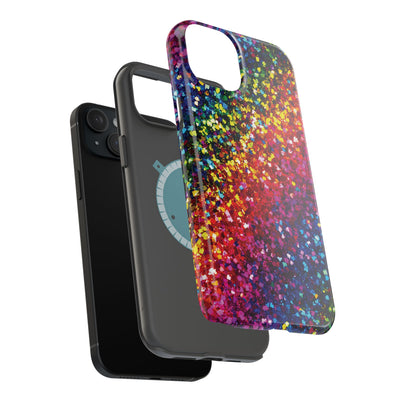 Non Glitter Color Composition Magsafe Cute Phone Case for Iphone Gift for Her,  | iPhone 15 Case | iPhone 15 Pro Max Case, Iphone 14, Iphone 14 Pro Max, Iphone 13, Iphone 16